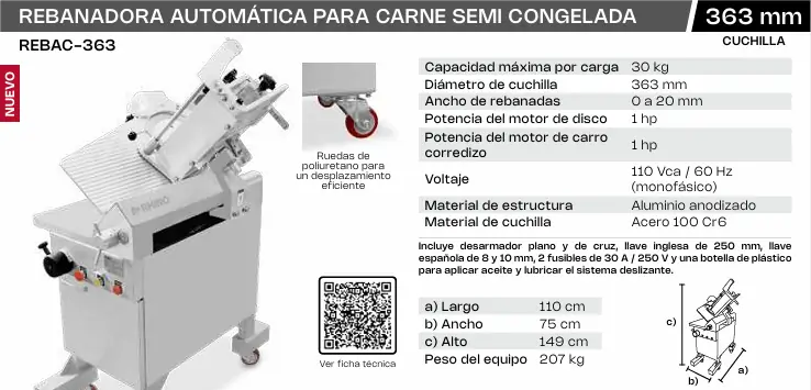 rebanadora automática